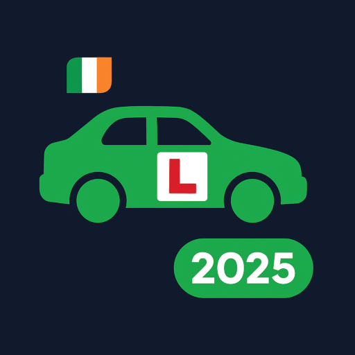 Ireland Driver Theory Test (DTT) App logo